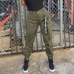 Fashion Nova Good Vibes Cargo Jogger - Olive